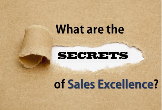 What are the secrets of sales excellence ?